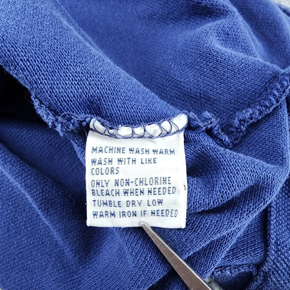 Polo Ralph Lauren Polo Shirt Mens 2XL Blue Chest Pocket Big & Tall Y2K Vintage